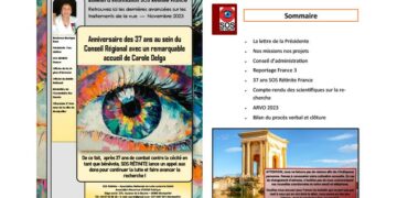 Bulletin information SOS rétinite France 2023